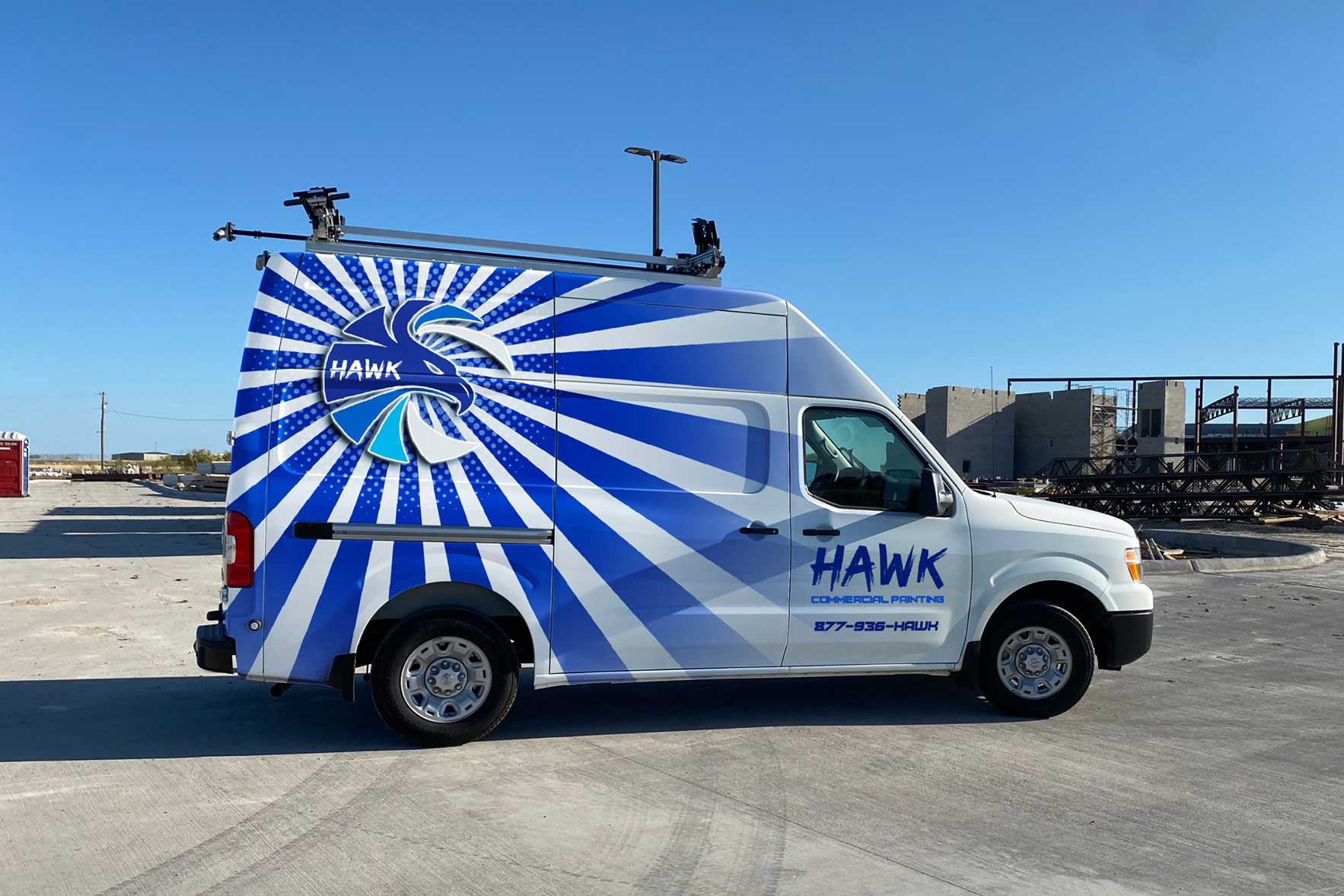Hawk Painting Van